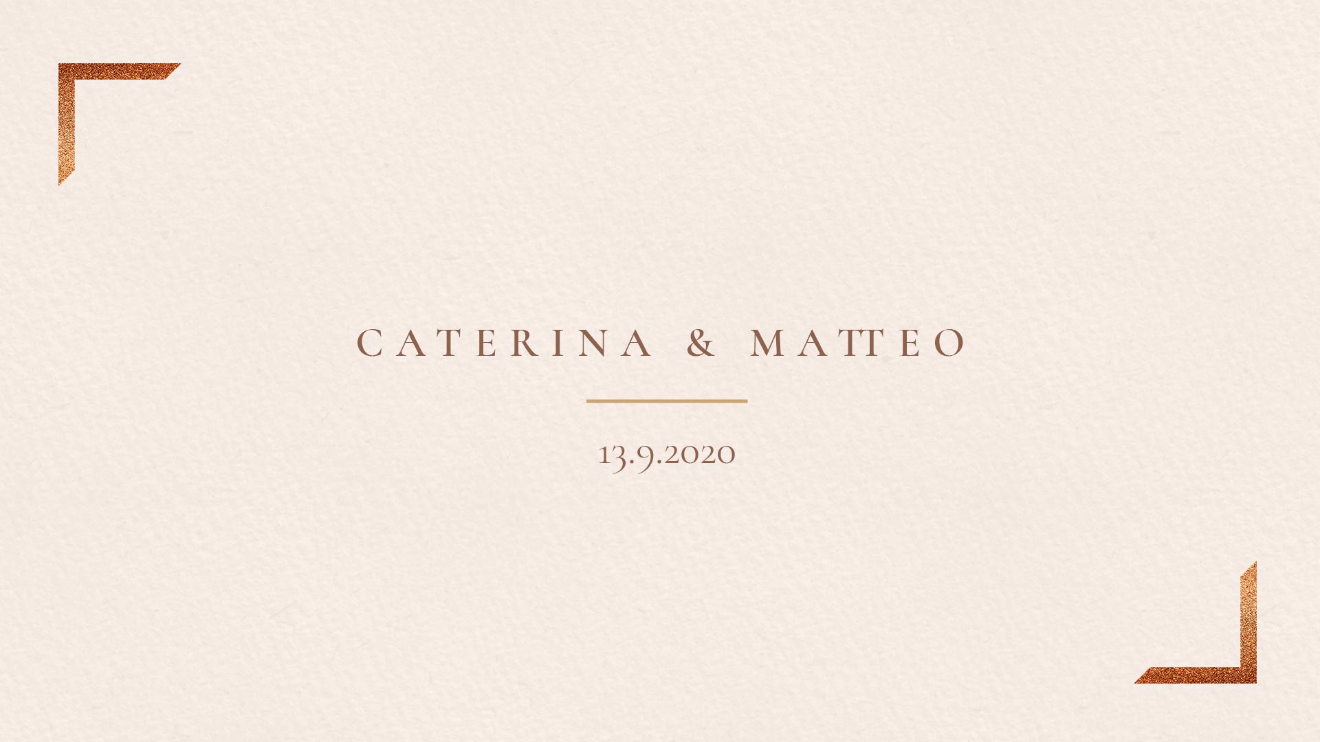 Caterina & Matteo
