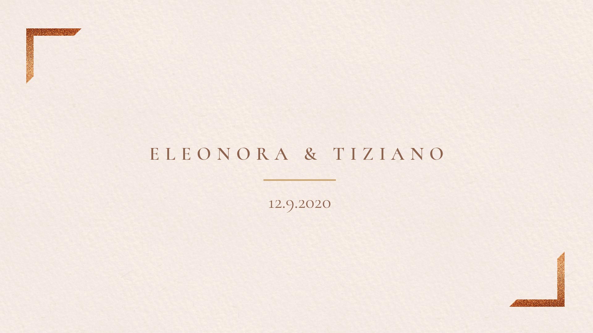 Eleonora & Tiziano